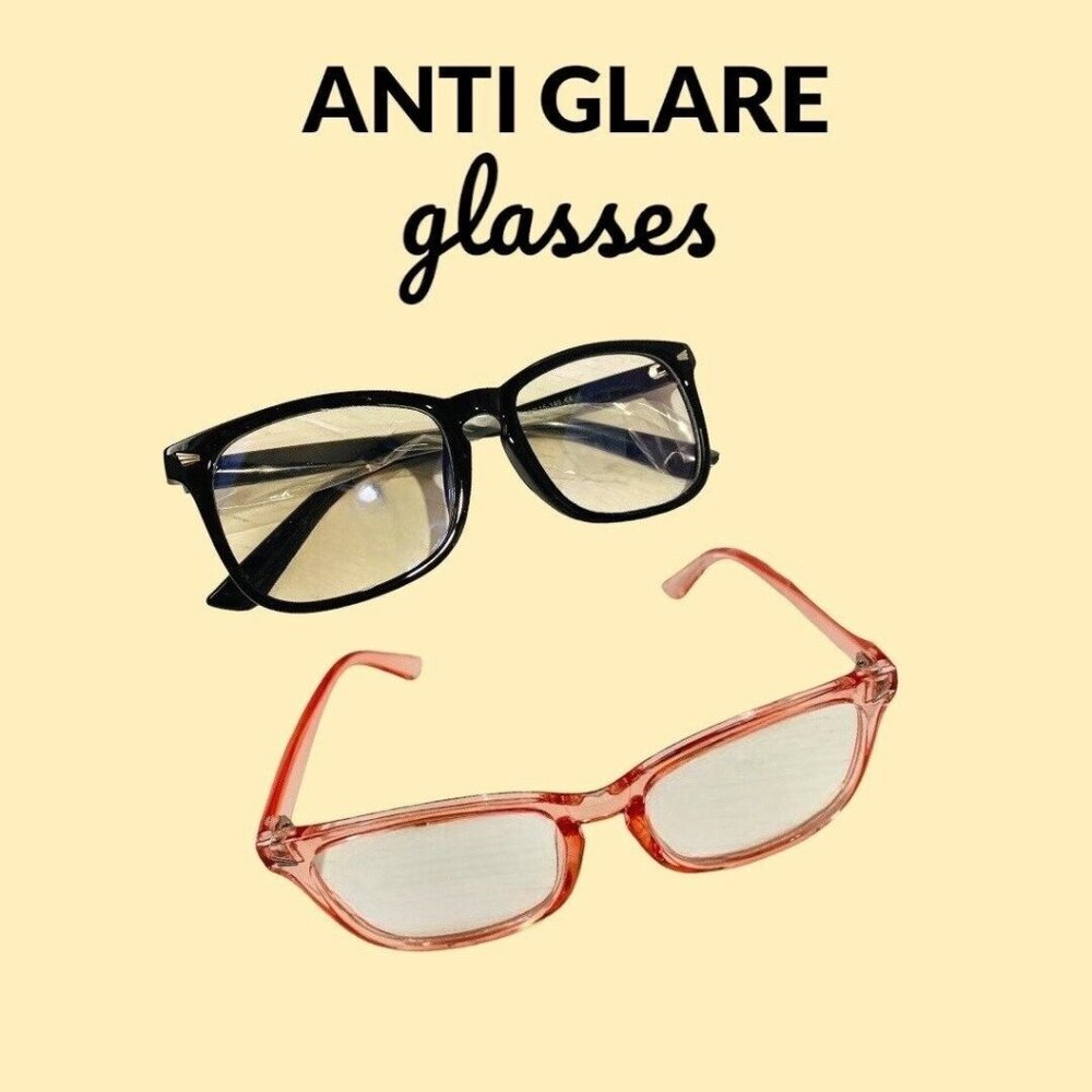 Computer Gaming Reading Glasses Video Game Anti Glare Filter Blue Light Blocking